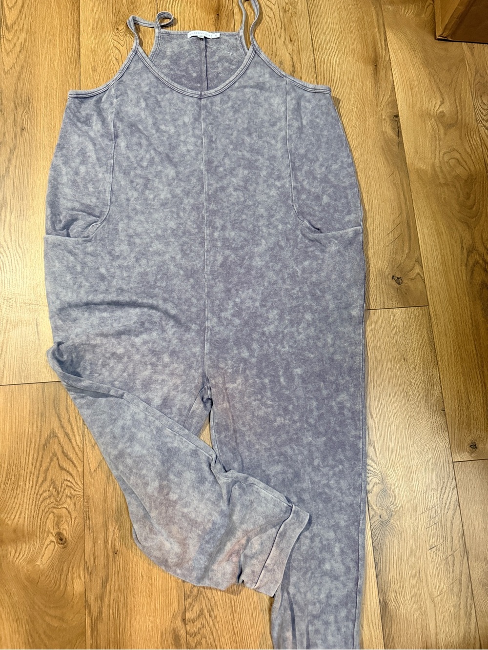 Acid Washed Gray Women's Jumpsuit Romper